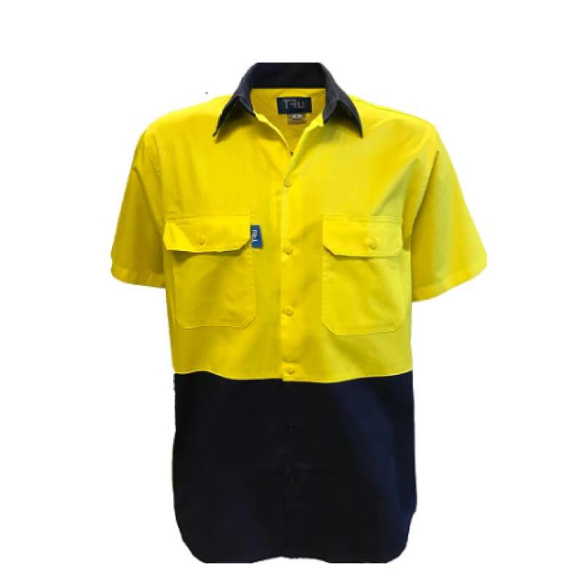 Picture of Tru Workwear, Shirt, Short Sleeve, Light Cotton Drill, Vent